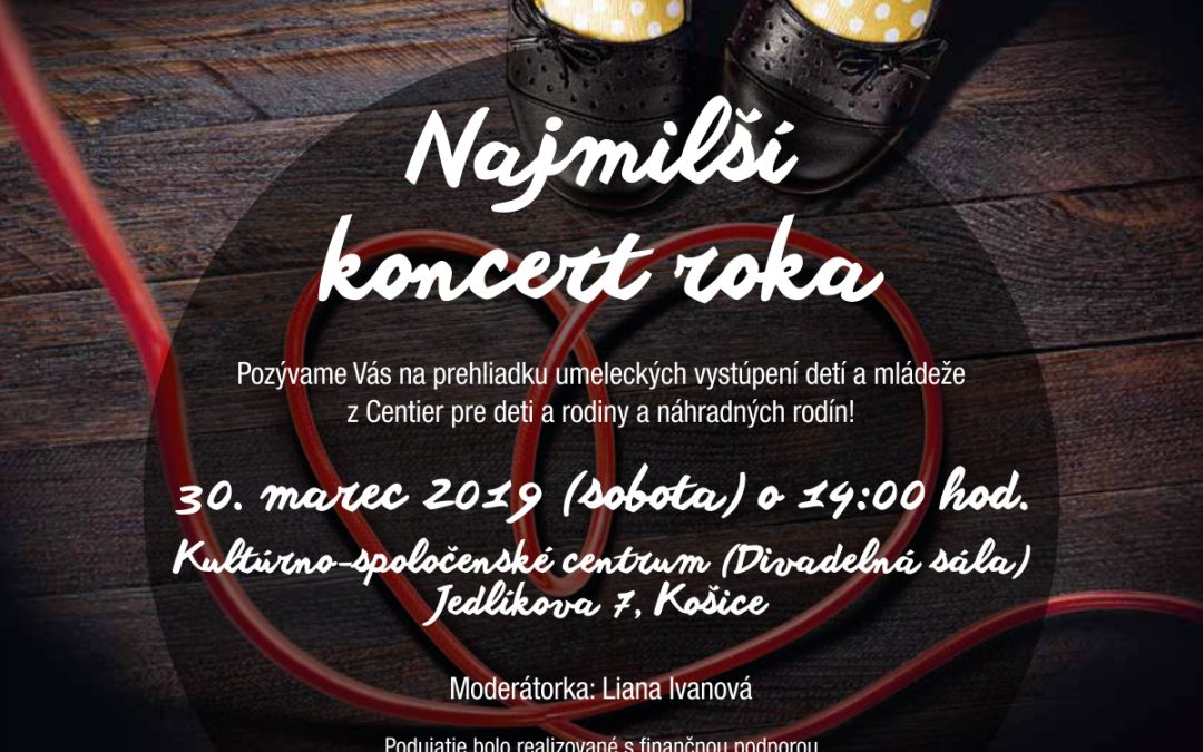 Pozvánka na Najmilší koncert roka